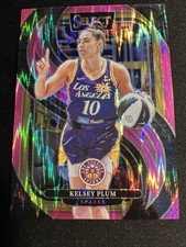 2025 WNBA Panini Select - Kelsey Plum Premier Pink Flash Prizm #127