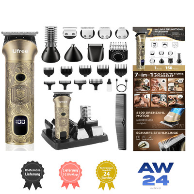 Haarschneidemaschine 7 in 1 Barttrimmer Herren Elektrisch Trimmer
