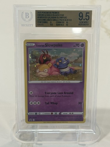 Galarian Slowpoke graded BGS 9.5 for sale on eBay
