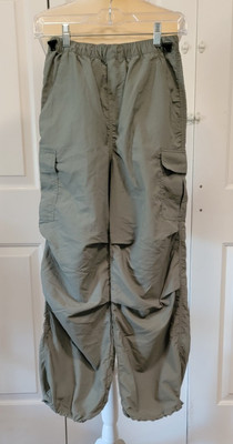 H&M Olive Green Cargo Pants For Girls Size 14