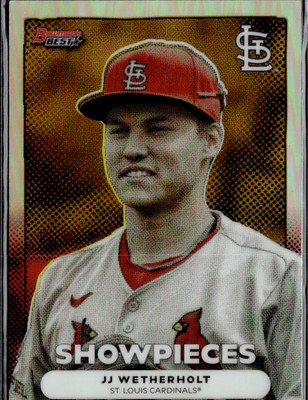 2025 Bowman Best Jj Wetherholt Show Pieces Refractor