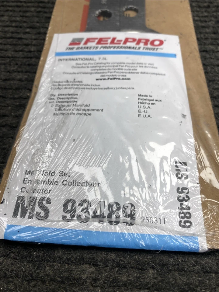 Комплект прокладок выпускного коллектора Fel-Pro MS93849 - Изображение 3 из 4