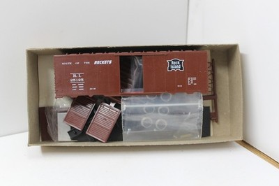 CB&T Shops HO Scale 1944 AAR 40' SD Box Car RI 25125 Rock Island Kit NOS
