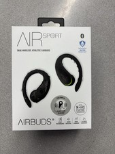 Air Sport True Wireless Athletic Earbuds Airbuds Sweat Resistant New / Sealed