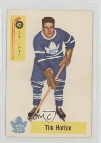 Tim Horton #42 1958 Parkhurst card