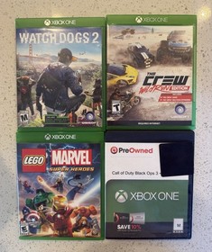 Microsoft Xbox One Console Bundle - Power Supply, HDMI, 8 Games