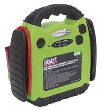 Image of Sealey RoadStart® 12V Emergency Jump Starter with Air Compressor 900 Peak Am