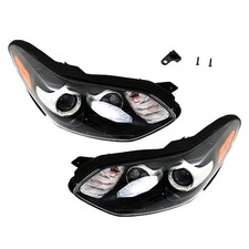 Labwork Left+Right Headlight For Kia Sportage 2017-2019 2WD Halogen w/LED DRL