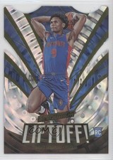2023-24 Panini Revolution Liftoff! Fractal Ausar Thompson #10 1e57