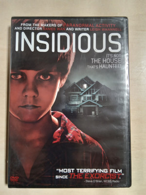Insidious (DVD, 2010) Brand New Sealed Free Shipping