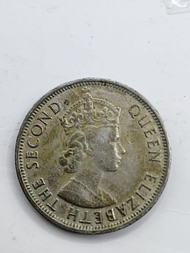 1957 British West Africa Elizabeth II 3 Pence H Coin KM35 Mint VERY RARE Wreath