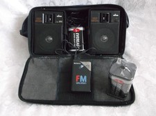 VTG SONY FM Walkman Radio with Clip Working with Unitech Speakers  Case