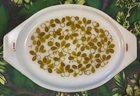 GREAT SHAPE! 🫒Vintage Pyrex! 1967-72 Verde Olives 🫒 Oval Shape 943C Lid!!!