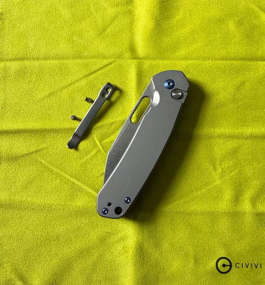 CRJB Pyrite Titanium Wharncliffe AR-RPM9 Pocket Knife Rare