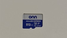 512GB MicroSD Express Card ONN Compatible With Nintendo Switch 2