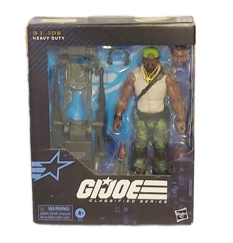 G.I. Joe Classified Series Heavy Duty #150 Deluxe Action Figure Hasbro. New!
