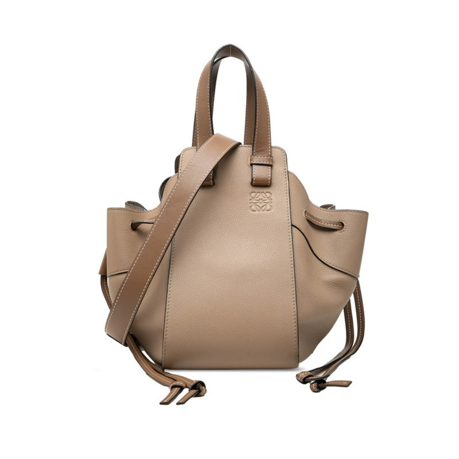 Loewe Hammock Drawstring Bag, Mini Handbag/Shoulder 2-Way, Brown L... GZl1jicm