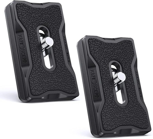 K&F CONCEPT Kamerastativ Schnellwechselplatte mit Standard 1/4" Schraube - Bild 1 von 44