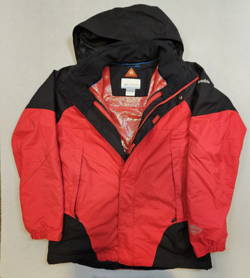 Columbia Jacket 3 in 1 w/ Hood Size M Omni Heat Omni Tech Waterproof Breathable
