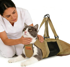Cat Nail Clipping Cleaning Grooming Restraint Bag No Scratching Biting for Bathi