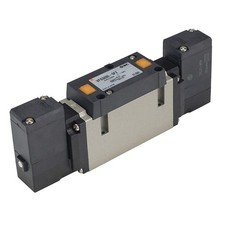 SMC VFS3100-5FZ Solenoid Air Con Valve,Five-Way,140 psi 22KD77