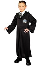 Brand New Harry Potter Slytherin Robe Child Costume