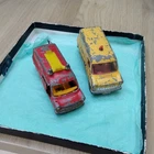 Vintage Diecast Dinky Toys for spares or repair 2 transit vans