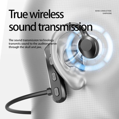 Knochenleitung Kabellose Kopfhörer Headset Sport Bluetooth Kopfhörer Wasserdicht