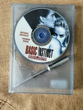 Basic Instinct-DVD Unrated Special Edition W/ Ice Pick Pen-VG