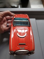 VTGRHTF Bandai Japan Tin Friction Austin Healey, 1960's Friction toy Great Shape