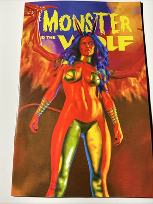 #ad Mark Spears: The Monster And The Wolf #1 2025 8.0 VF A17 Variant Cover Comic $12.49