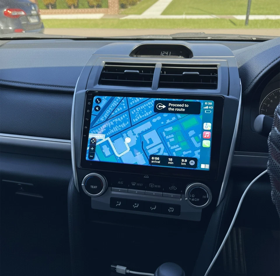 10'' Wireless Carplay 8Core 64G Head Unit Car Stereo For Toyota Camry 2012-2017 - image 4 of 4