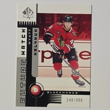 2021-22 SP Authentic - 2001-02 Retro Future Watch Wyatt Kalynuk #01FW-WK /900...