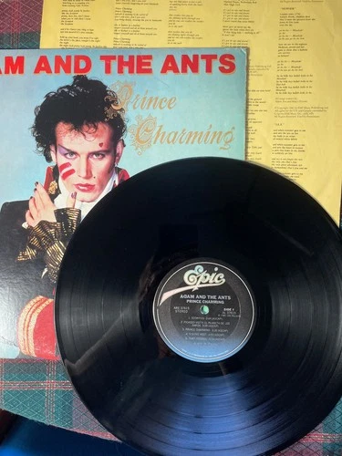 Adam And The Ants Prince Charming Vintage Vinyl LP 1981 Epic Record ARE-37615 VG
