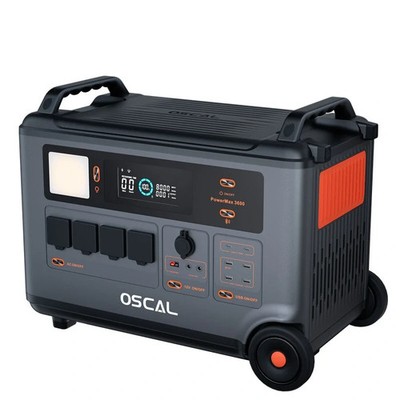 Portable Power Station 3600Wh Extra Battery Pack for Power Max Blackview Oscal