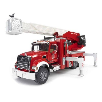 Bruder 1/16 Mack Granite Fire Engine w/ Extendable Ladder 02821