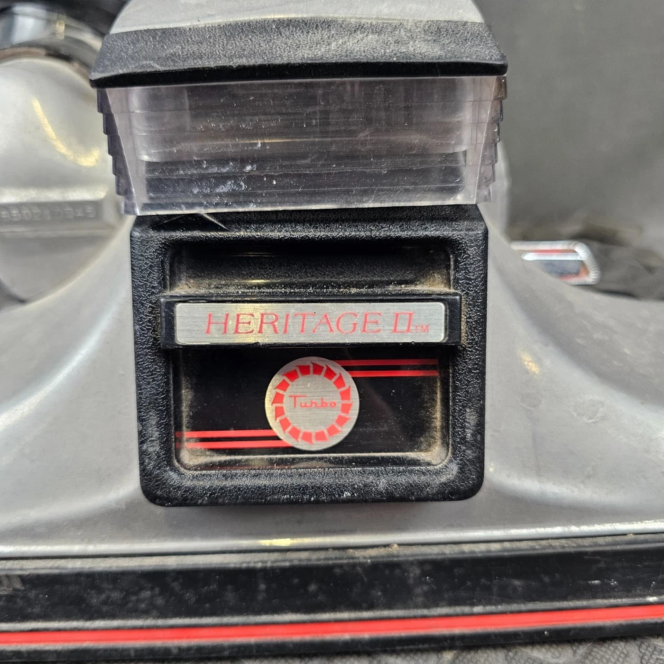 Kirby Heritage II Turbo Upright Vacuum Cleaner Bagged Vintage Micromatic Silver - Image 2 of 4