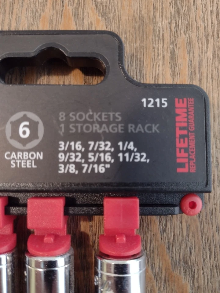 TEKTON 1/4" DEEP LENGTH SOCKET SET - Image 3 of 3
