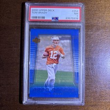 Tom Brady 2000 Upper Deck #254 Rookie RC PSA 7 Patriots