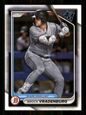 2024 Bowman Prospects #BP-62 Brock Vradenburg Miami Marlins 60736