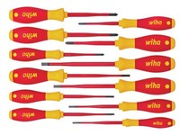 Wiha Softfinish® Electric Slimfix Screwdriver Set, 12 StüCk WHA41003