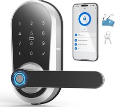 Smart Door Lock with Handle for Front Door Sm...