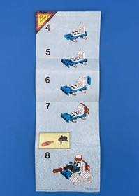 VINTAGE LEGO SYSTEM SET 6814 ICE PLANET 2002 - ICE TUNNELATOR - 100% COMPLETE