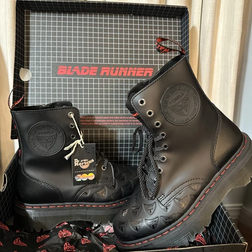 Dr. Martens Jadon Boot WB Blade Runner Leather US Size Men 9 Women 10 - Picture 2 of 18