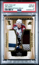 2023 The Cup Joe Sakic Materialisticks Relic /25
