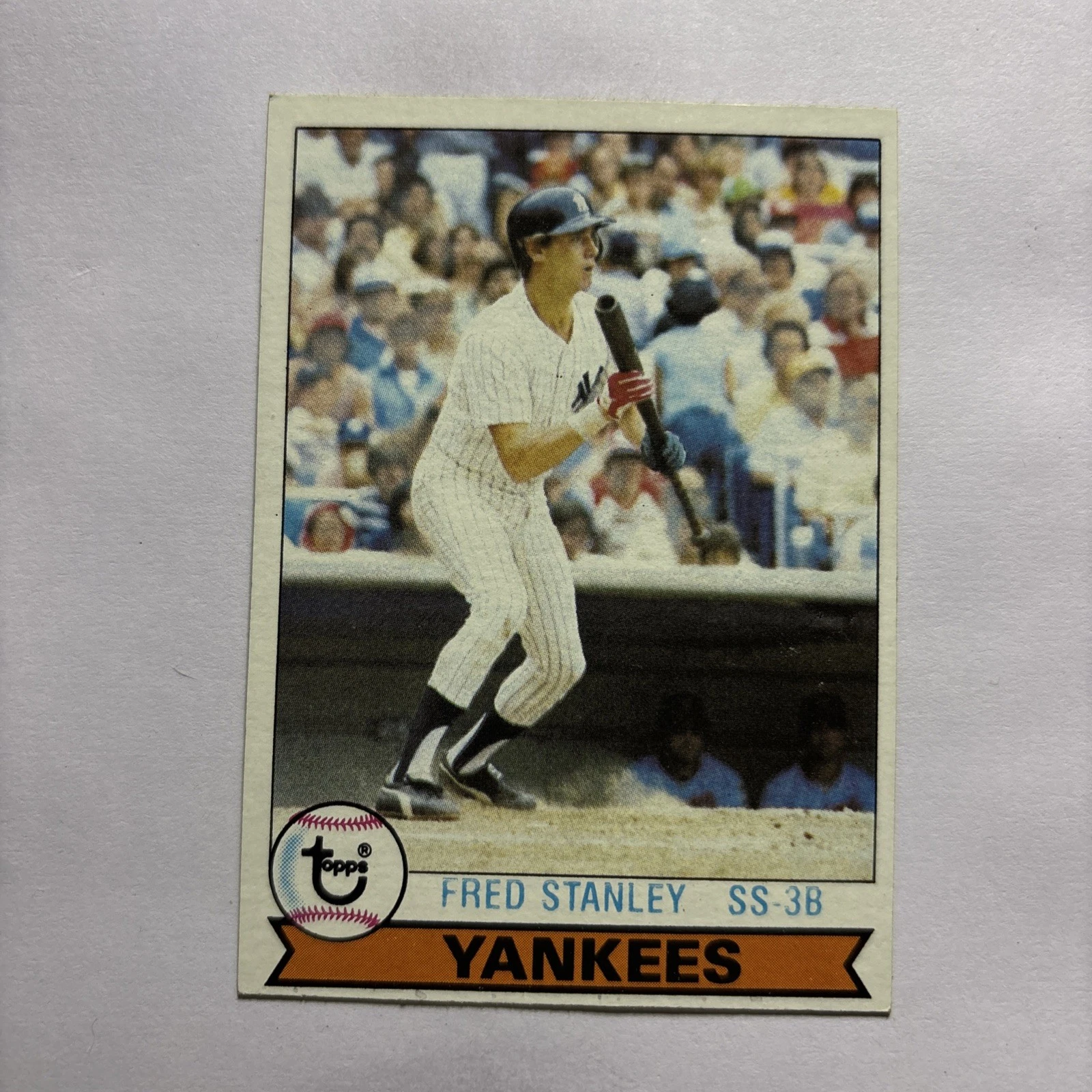 1979 Topps Fred Stanley #16 - New York Yankees