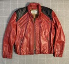 VTG 80s Jonathan Christopher Leather MICHAEL JACKSON Motorcycle Jacket 44R-48R — photo 8