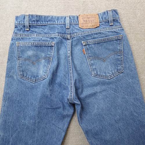 Vintage Levi's 505 Jeans 32 x 32 Blue Zip Fly Orange Tab Made in USA - Picture 15 of 17