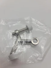 Door Stop, Hinge Mount, Satin Nickel, Adjustable Stopper Lot of 100