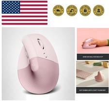 Lift Vertical Ergonomic Mouse, Wireless, Bluetooth or Logi Bolt USB Receiver,...